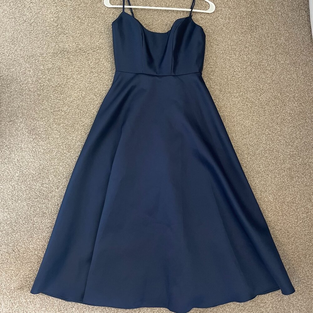 Blue Alfred Sung Formal Dress